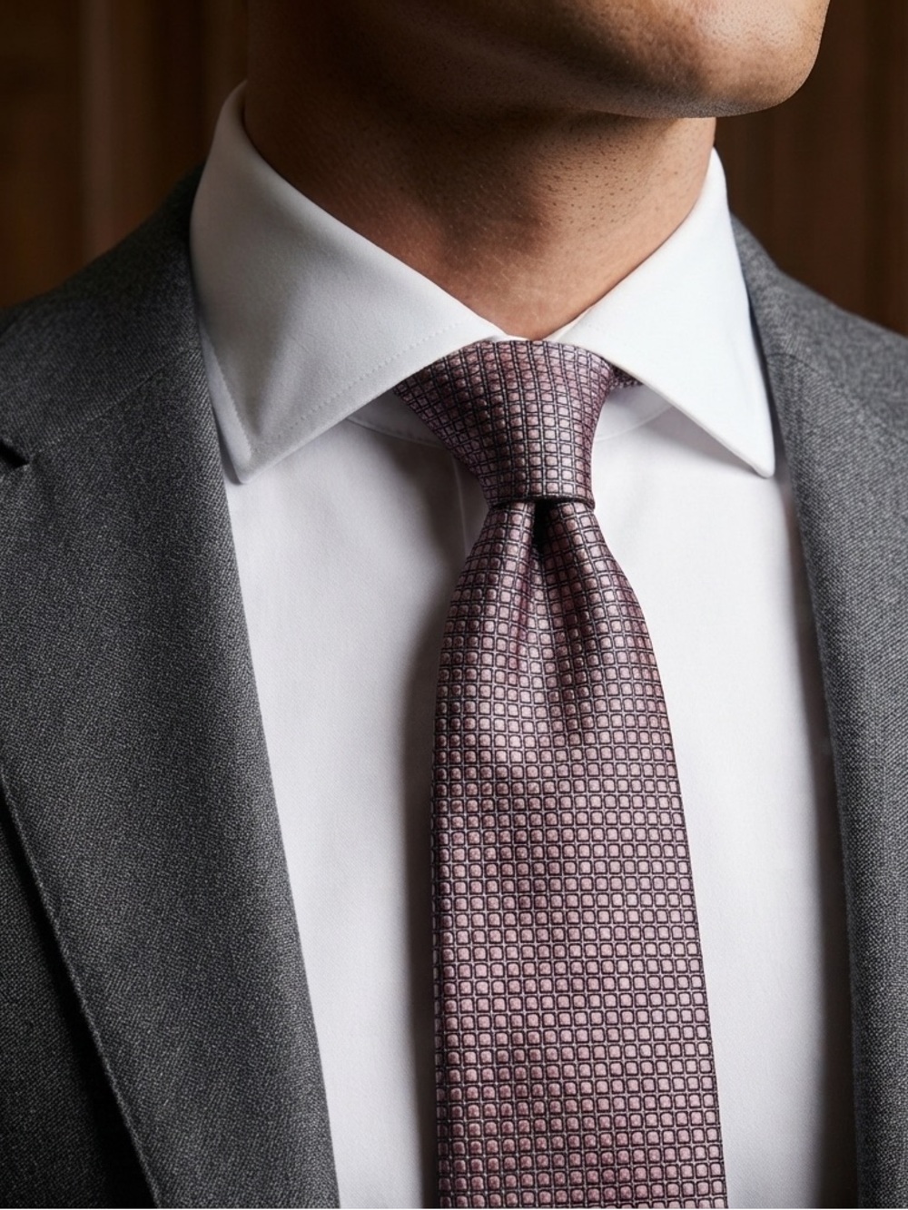 Authentic Ermenegildo Zegna 100% Silk Tie – Made in Italy